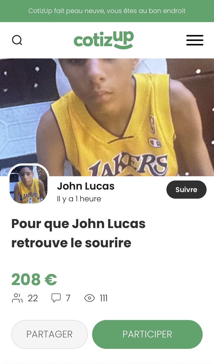 stafamou_212's tweet photo. https://t.co/FWCkUmWr7W 

La cagnotte du petit qui c’est fais frappé à Laval ! https://t.co/lSHt1p5KF9