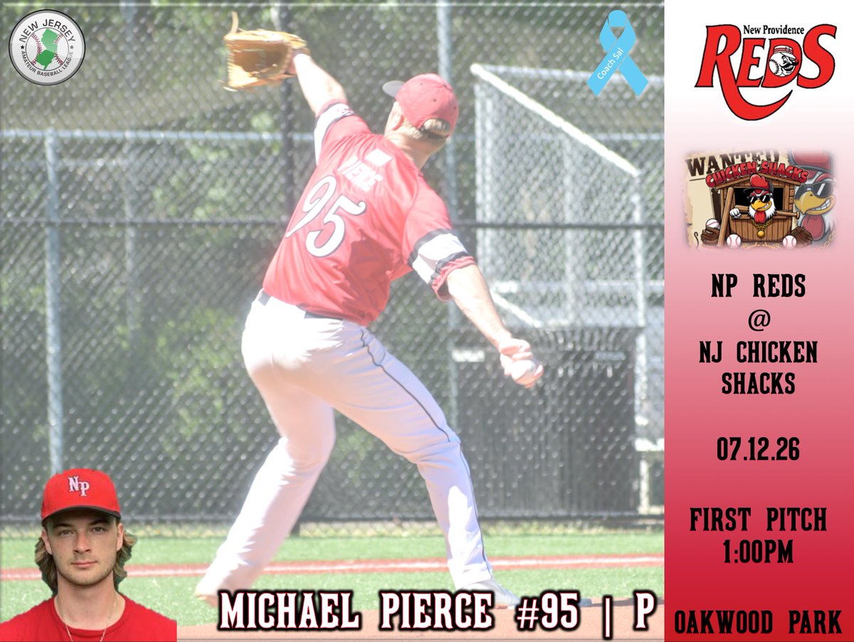 NewProvReds's tweet photo. Game 2 about to begin in New Providence! #RedsBaseball ⚾️ https://t.co/VI6XYP7MVf