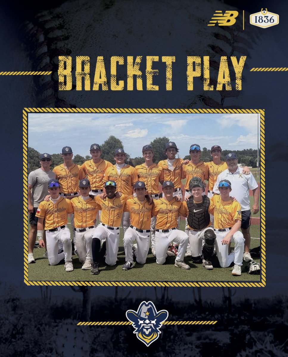 1836Roughriders's tweet photo. Congratulations on 1836 Roughriders - @gregburn 2029 on taking the #1 overall seed headed in to bracket play at the @FiveToolTexas The Show!

Scored 34 and only let up 8 in three games! Big time showing! #LetsRide https://t.co/0i1UA2dn7Z