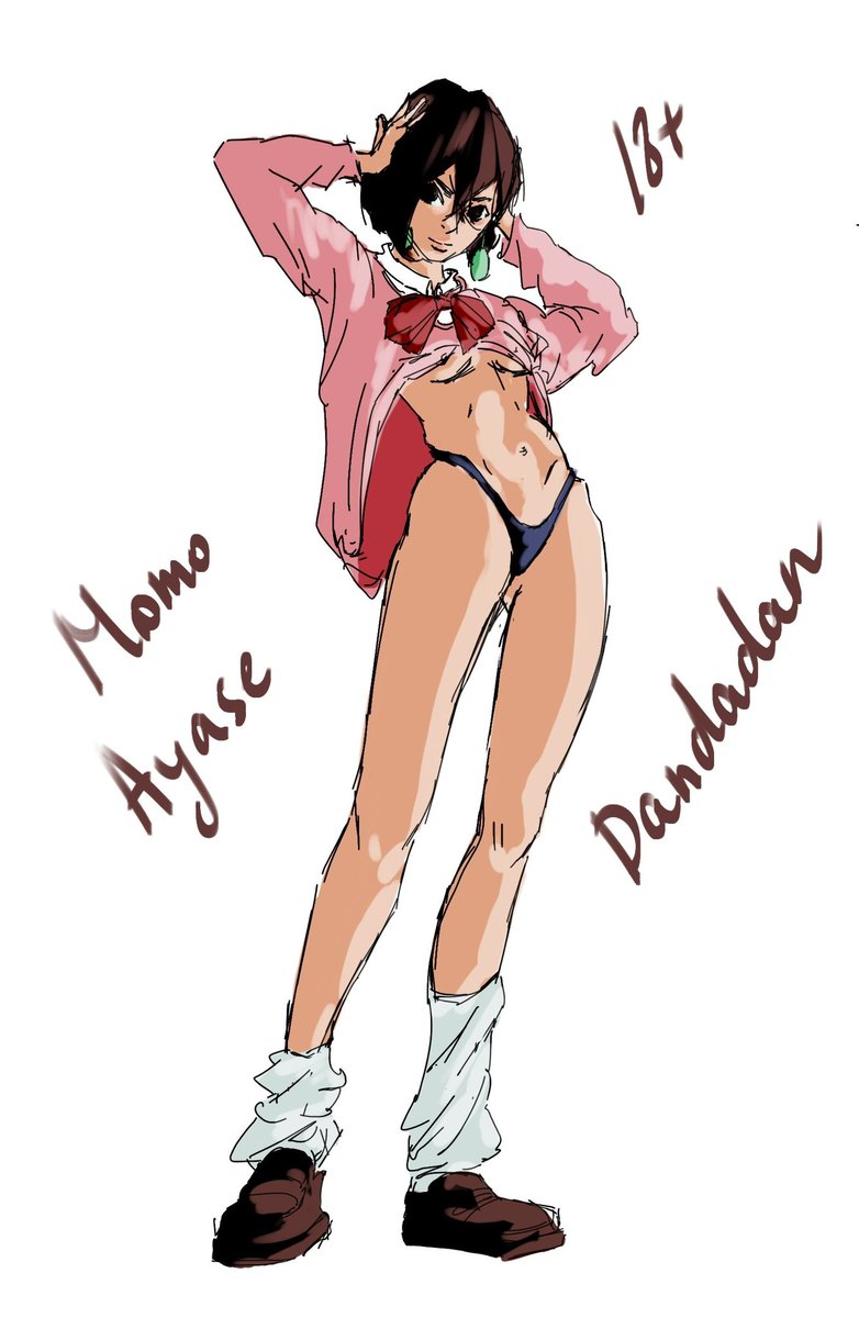 keyy_clue's tweet photo. #Dandadan #momo #momoayase #ayase #art18 https://t.co/hH9nQcrRua