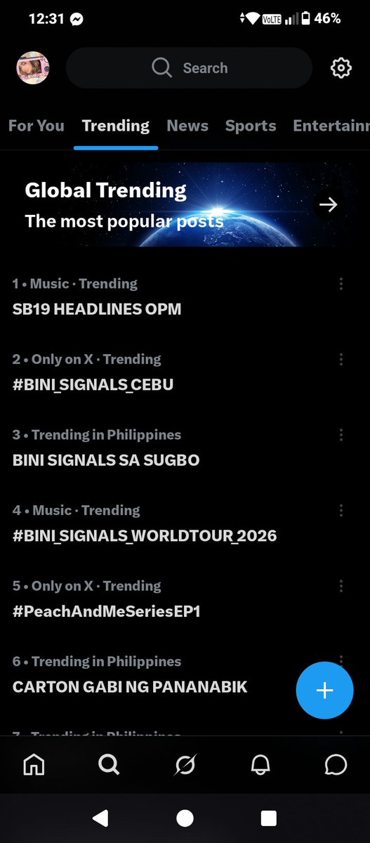 _Cinderella1997's tweet photo. The power of couriers biglaan tp Ng dahil lang sa post ni @StarMusicPH nag top six ang tindi Ng mga nasa taas hahaha
CARTON GABI NG PANANABIK
CARTON GABI NG PANANABIK
#CarTon https://t.co/U3lTTTJ918