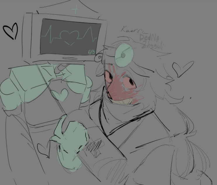DedNaZhyguli's tweet photo. collab with @KAORRU__ 
saucefy stop giving them matching skins we already know that they are canon
#badware x #pursuer https://t.co/5rbzMO1E4p