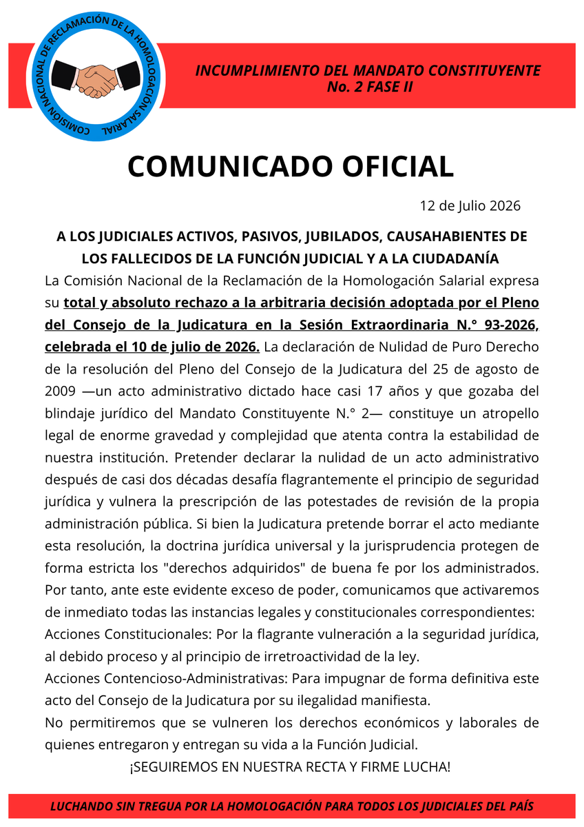 CHSSJFASEII's tweet photo. NO PEDIMOS PRIVILEGIOS PEDIMOS QUE SE RESPETE UN DERECHO RECONOCIDO.
@DanielNoboaOk  @Presidencia_Ec 
#porquénoinvestiganesto #nomassilencio #NoMasInjusticia #PorUnEcuadorDigno
#Ecuador #JusticiaSocial #DerechosHumanos https://t.co/gvau2AiDNC