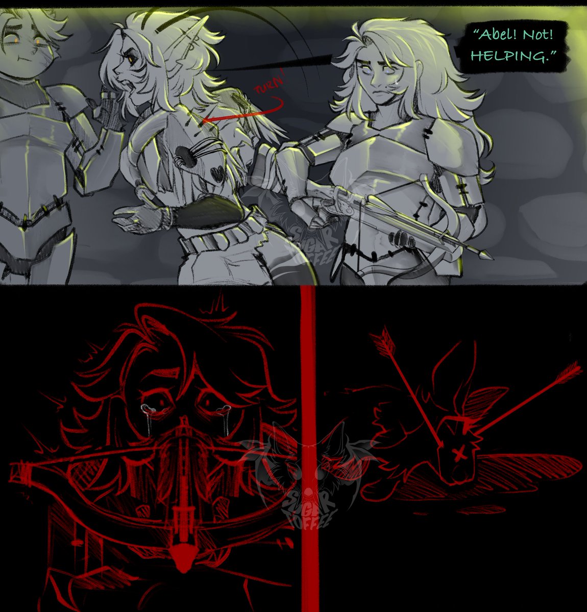 Daddy_Toffee's tweet photo. Part 3/??? If you breed in Ark, you know. 
.
Mercy is featured here.
-
It took me three days to pay this because I didn't realize Twitter Doesn't like long canvases. 
#arksurvivalascended https://t.co/snD4hGgafS