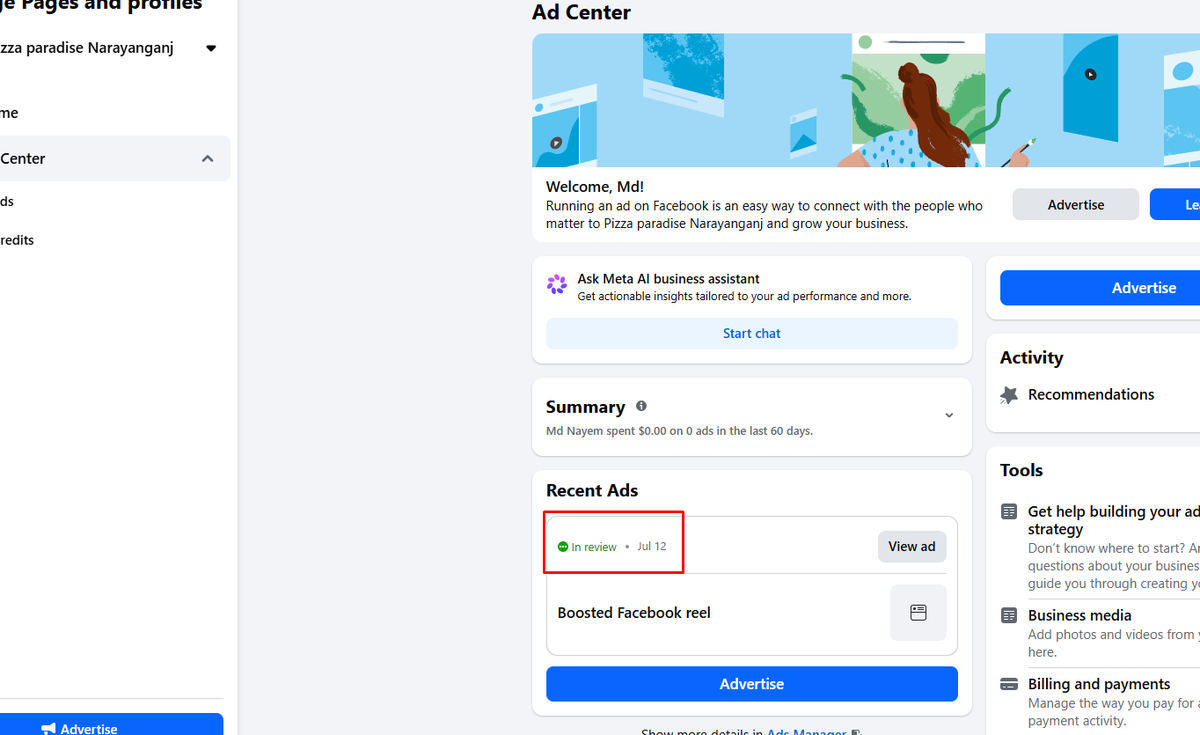 kmgolamrobbani's tweet photo. 🚀 Launched 4 Facebook Ad Campaigns today!

Every campaign is built with the right strategy, audience targeting, and optimization to deliver better results.

📩 I'm available today for new projects.

#FacebookAds #MetaAds #DigitalMarketing #LeadGeneration #BusinessGrowth https://t.co/sWLwKdRSma