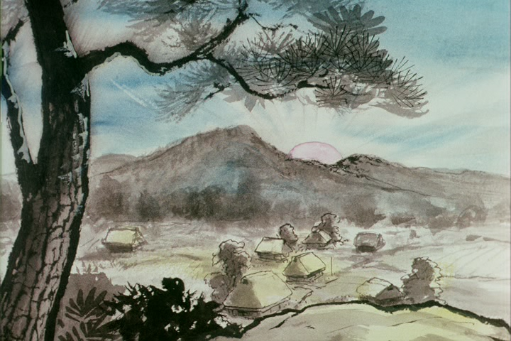 Aochhii's tweet photo. Absolutely gorgeous background art in Himitsu no Akko-chan #80 done by Shimoshige Emiko and Abe Taisaburou. https://t.co/Zjz2XxV15a