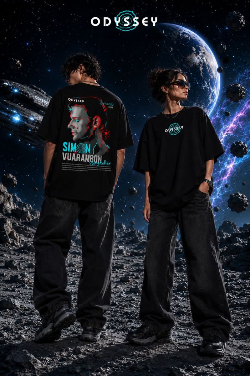 viralbytk's tweet photo. Not just a T-shirt. A movement of a Story
Official @simonvuarambon All night long  merchandise for those who live and breathe underground progressive music. Wear the journey.
 Odeysse https://t.co/9kQTw11jyk