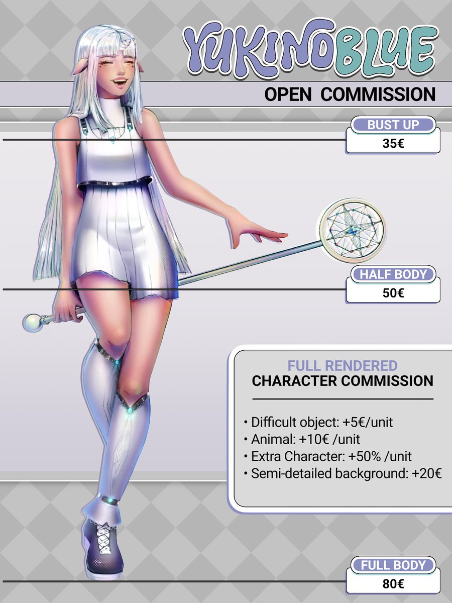 YukinoBlue #CommsOpen tweet media