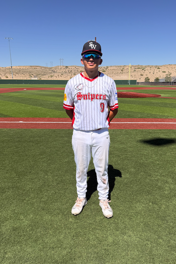 FiveToolNM's tweet photo. F: SW SNipers Debassige 16, Lubbock Baseball Academy Petrie 6
PoG: Elijah Sena 3-4, 2B, 3B, 4 RBI, 2R https://t.co/EE7H5iIEtc