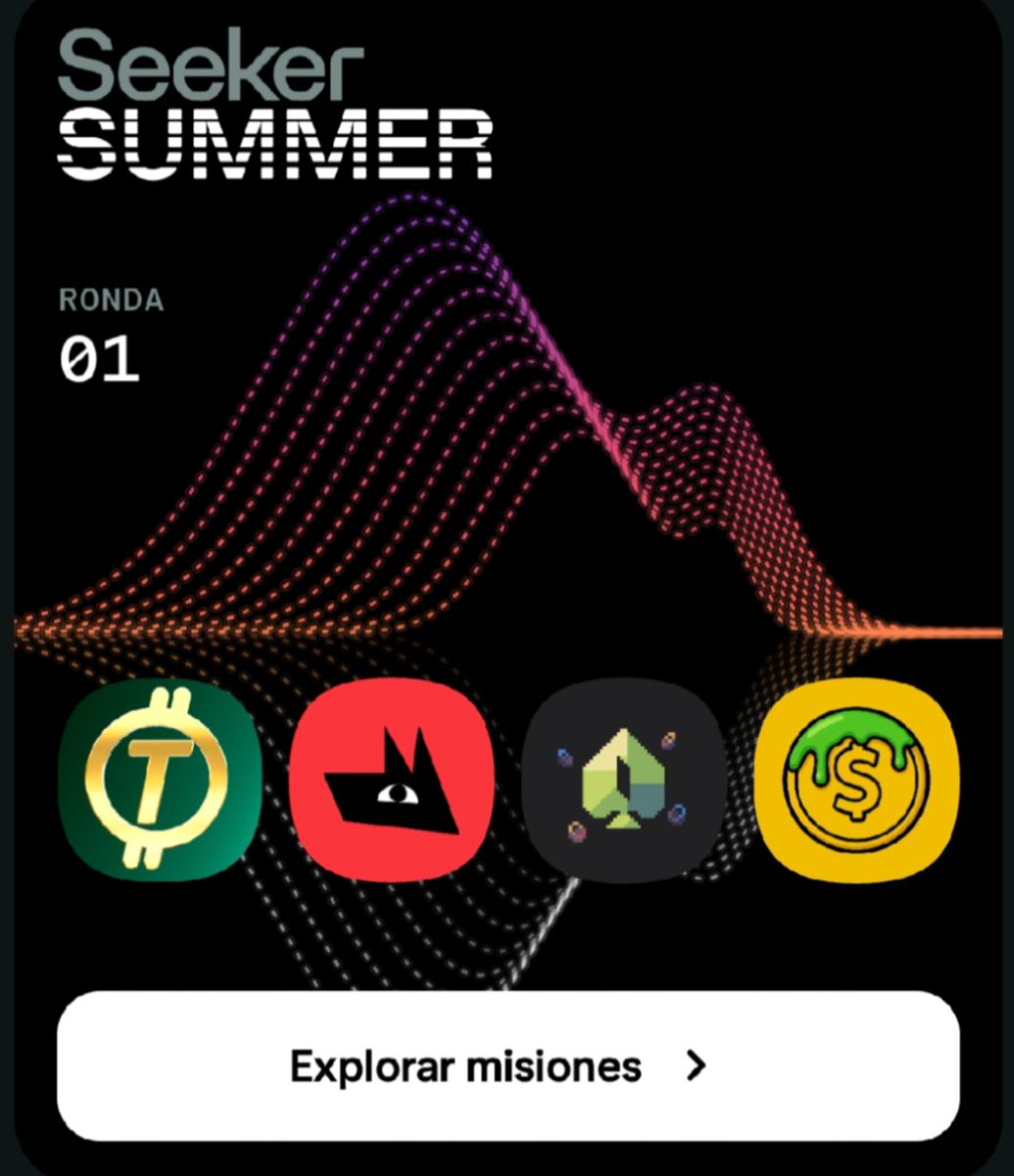 karla_Tech's tweet photo. Seeker Summer presenta ocho semanas de las mejores aplicaciones en Solana, con una nueva alineación cada dos semanas. ¡Completa misiones y gana insignias!

#SeekerSummer #seeker #Solanamobile https://t.co/iPsaiM1eob