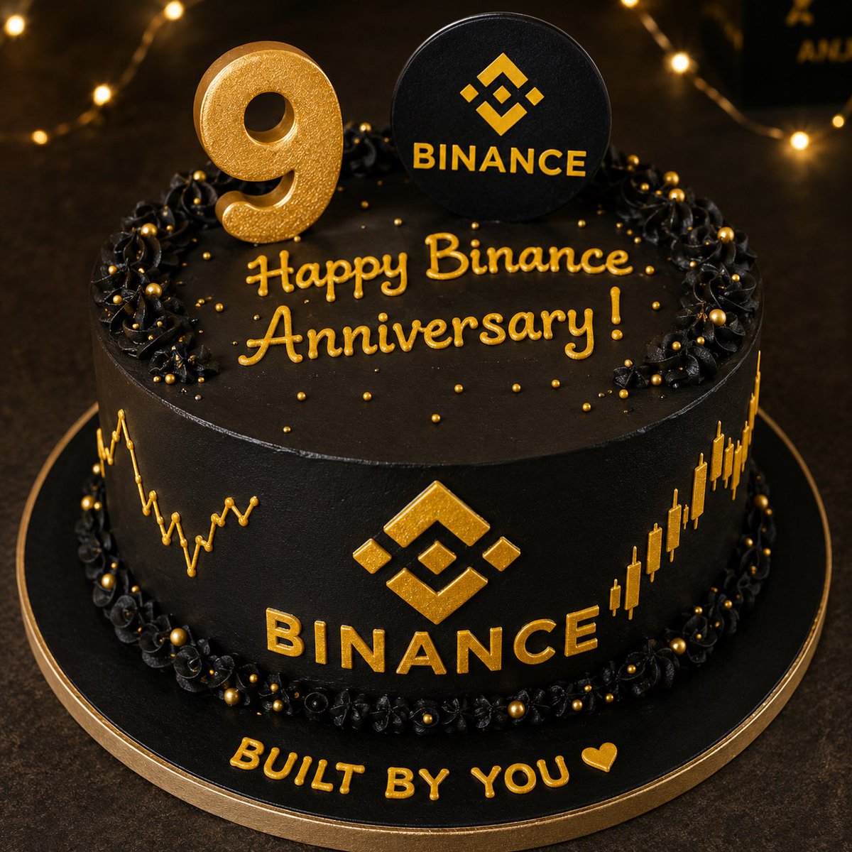 FatimaAkmal19's tweet photo. #BinanceTurns9 #BinanceBirthday #Binance #BuiltByYou #BinanceChallenge #BinanceAnniversary #Crypto #Web3 #Blockchain #AIArt #AICake #CryptoCommunity #BUIDL #USDC #HappyBirthdayBinance 🎂🎉 https://t.co/4KDEgjcLyU