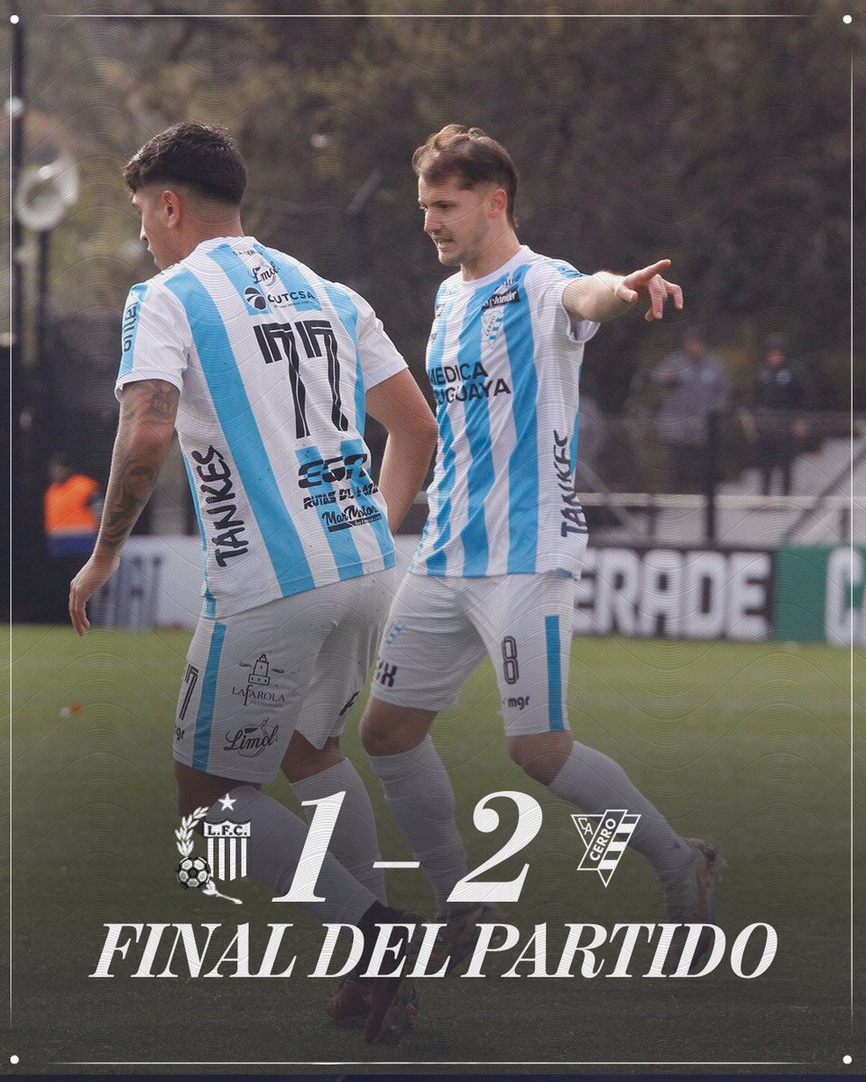 CACerro_oficial's tweet photo. 🔚 Final del partido

#SomosElBarrio | #IdentidadCerro https://t.co/So6eSlOCvJ