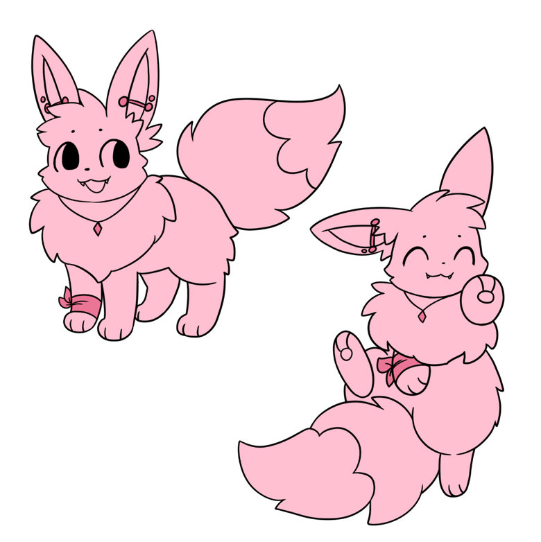 magiczapdragon's tweet photo. ✨Color your own Eevee!!💕

I made eevee base lines with many accessories you can easily add and color :3 get them on kofi below!! 

#furryart #pokemon #pokemonart #eevee #base #lineart https://t.co/T4hZNM8APh