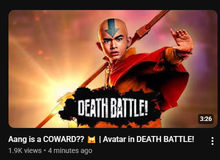 Micavite's tweet photo. @DEATHBATTLE This is getting frustrating.
Yet another fight a majority of the community has made clear for months they don't want, and yet again the character who's getting stomped is given an extremely disrespectful title.
#Death_Battle #DeathBattle https://t.co/FgwuaMncVP