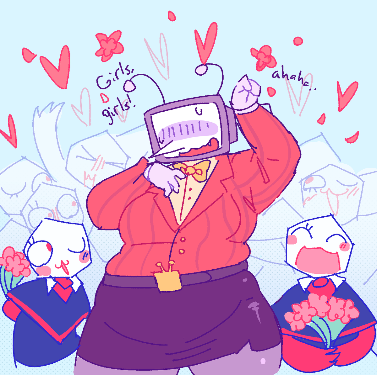 meowvivis's tweet photo. love for ms ann tenna 
#deltarune https://t.co/HYtPOrQRwI