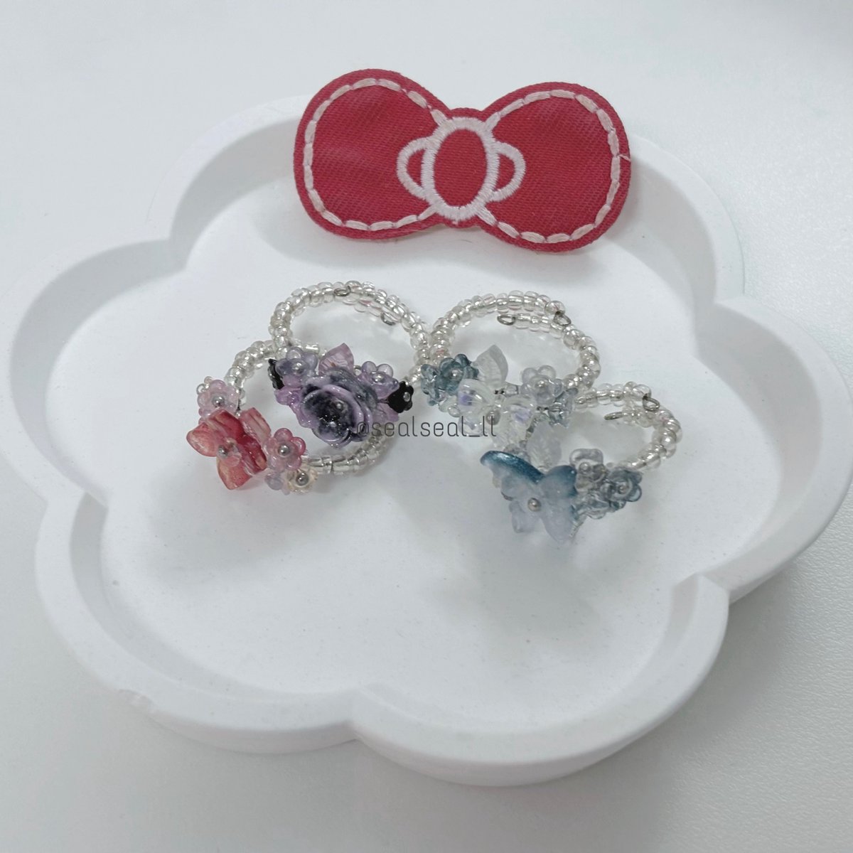 sealseal_ll's tweet photo. แหวนปรับได้ 15฿
🌟เมนชั่น/dm

#ตลาดนัดลูกปัด  #กำไลลูกปัด 
#สร้อยคอลูกปัด #ลูกปัดdiy #ส่งต่อเครื่องประดับ #ส่งต่อ https://t.co/VUWUqPCGDF
