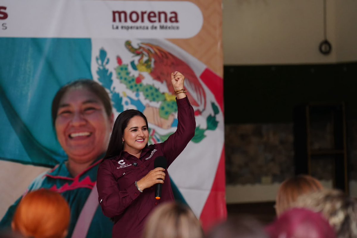 CelidaLopezc's tweet photo. Cananea es tierra de lucha, unidad y compromiso con la transformación. Gracias por recibirnos con tanto cariño. ❤️ #ConElPuebloTodo https://t.co/yVRTT3JAGx
