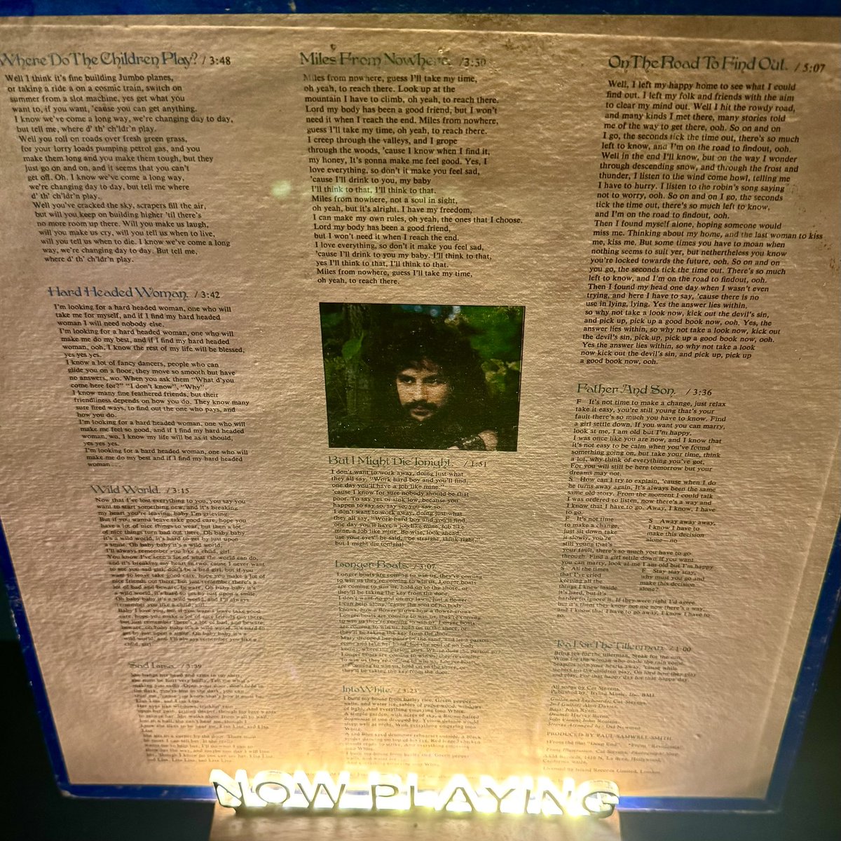 Zepp1978's tweet photo. Love this album.
#NowPlaying #CatStevens #TeafortheTillerman #ClassicRock #Vinyl https://t.co/RnBhSd82Yi