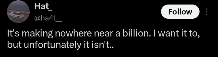 jaafarmichaels's tweet photo. 🧵 A thread of people saying the #MichaelMovie won't surpass a $1 Billion. https://t.co/HsVDmbFMKz