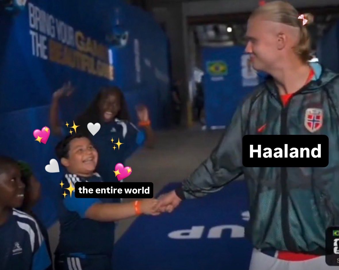 mancity_girls's tweet photo. The Norwegian campaign may be over, but we will never forget the summer of 2026 when the whole world fell in love with a Norwegian Viking named Erling Haaland 🩵🥰 https://t.co/nOaKwRBwtp