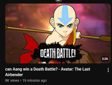 Micavite's tweet photo. @DEATHBATTLE This is getting frustrating.
Yet another fight a majority of the community has made clear for months they don't want, and yet again the character who's getting stomped is given an extremely disrespectful title.
#Death_Battle #DeathBattle https://t.co/FgwuaMncVP