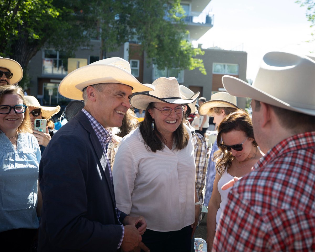 MarkJCarney's tweet photo. Le Stampede : une célébration de ce que l’Alberta a de mieux à offrir. https://t.co/JJlTdLUC26