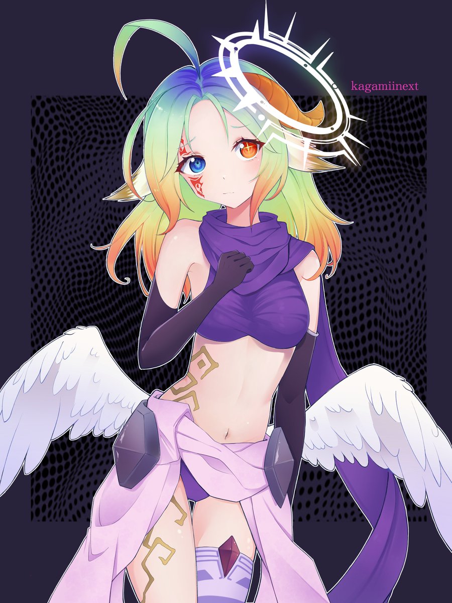 kagamiinext's tweet photo. Thank you for the commission! / Azril #NoGameNoLife https://t.co/oSrfLz7Xw1