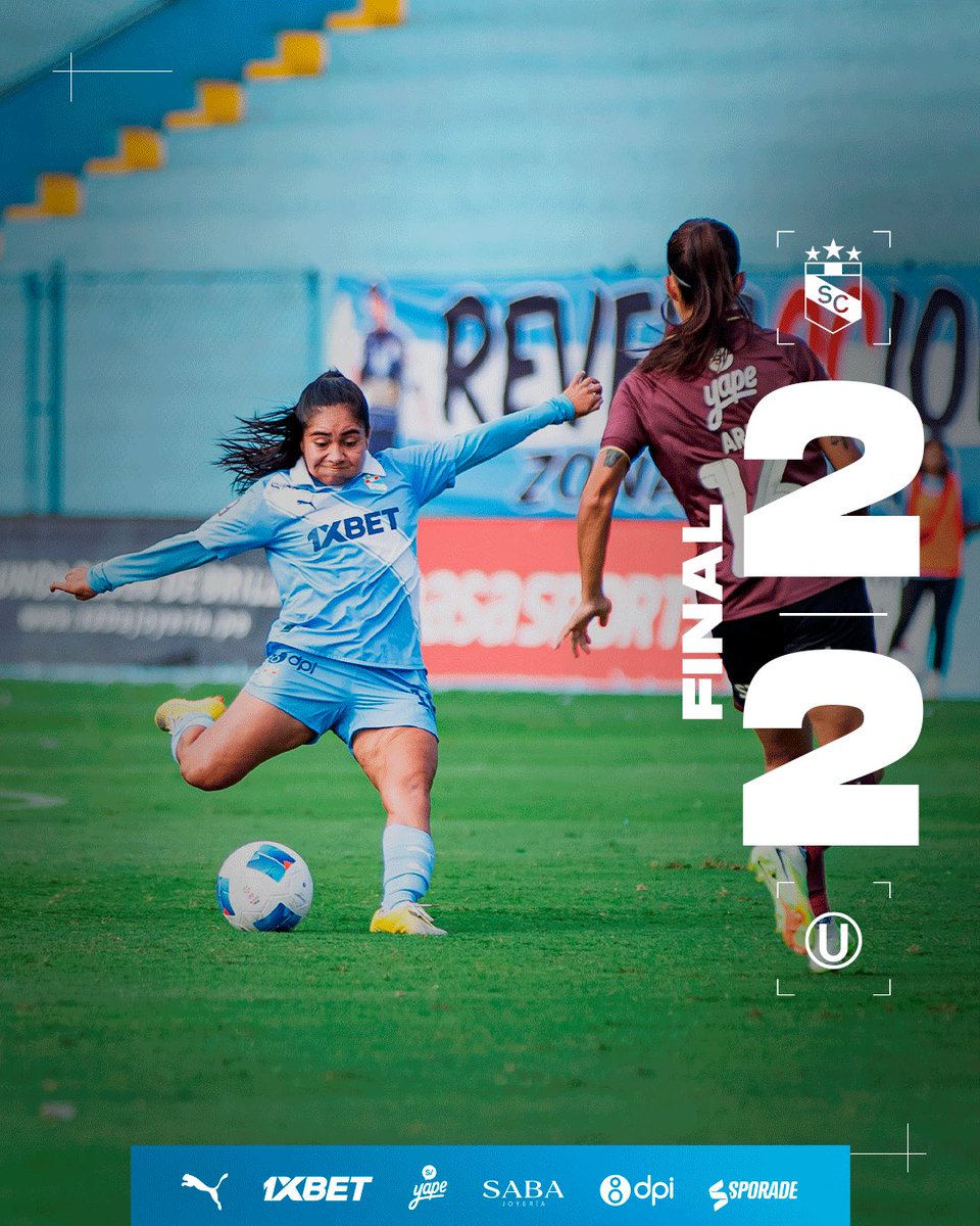 SCfemenino's tweet photo. 🔚𝗙𝗜𝗡𝗔𝗟 𝗗𝗘𝗟 𝗣𝗔𝗥𝗧𝗜𝗗𝗢
¡Faltan 90’! 💪
¡VAMOS LAS CELESTES!
#SCfem
#FuerzaCristal https://t.co/bGuBPdKqbr