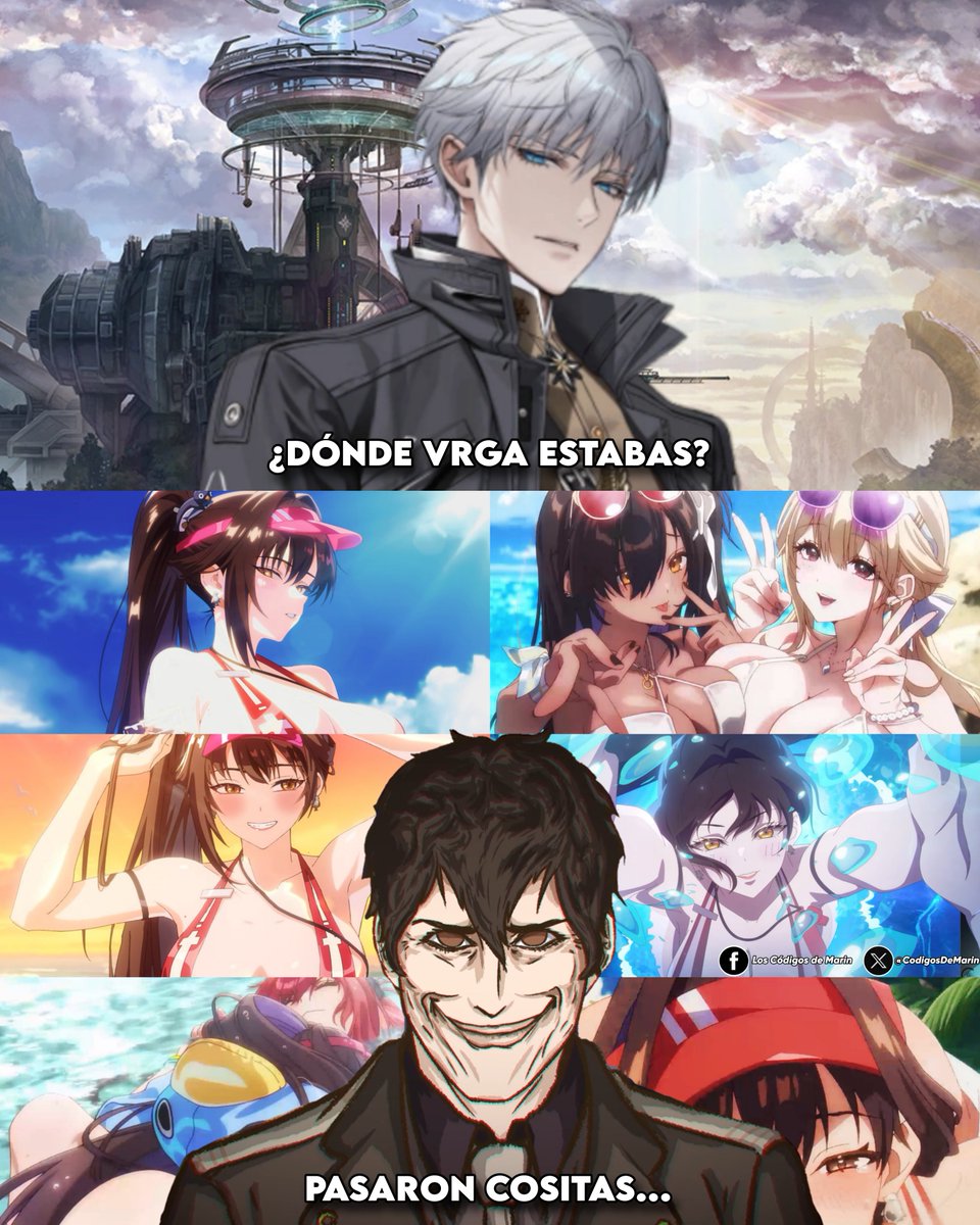 CodigosDeMarin's tweet photo. El Eden: *Vive una de las peores catástrofes*
El Cummander: *Se va de Vacaciones* https://t.co/V61BbiBU9i
