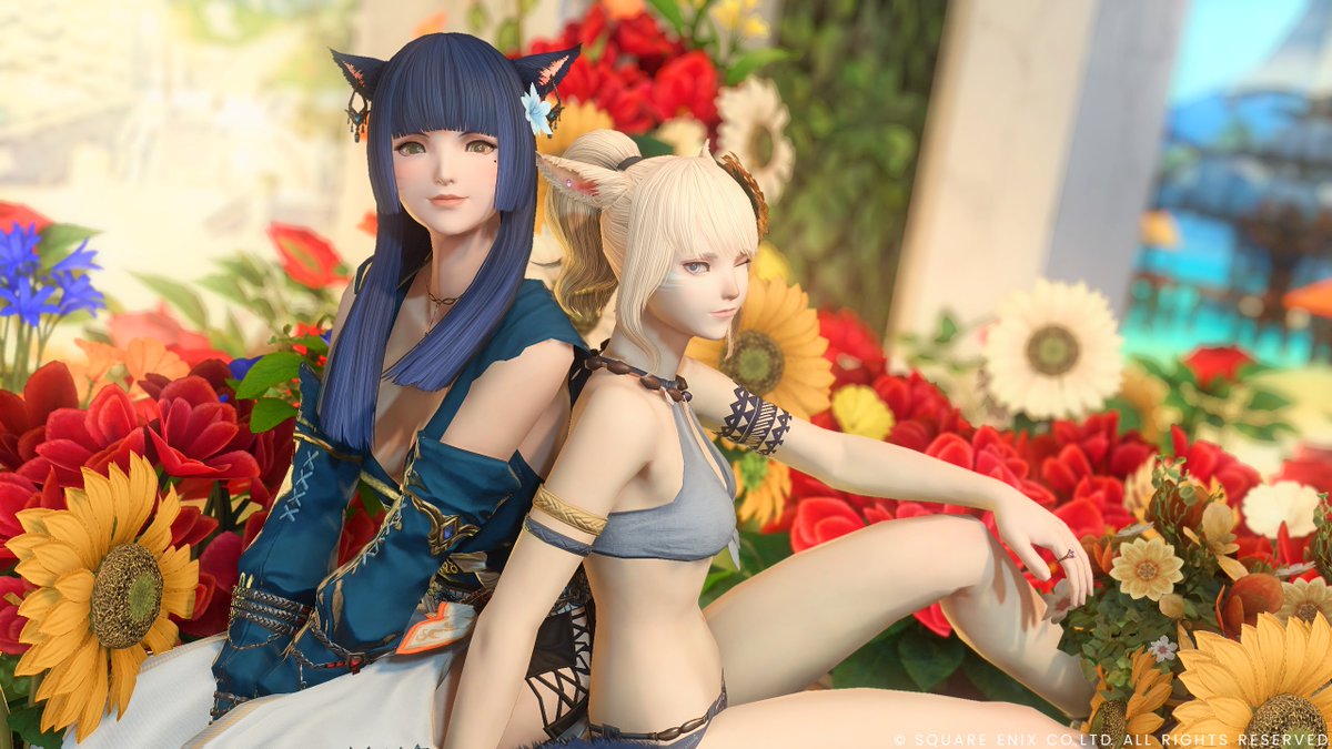 だのぴ！🏖☀️ 🏷⸒⸒ #st_cosmonaut #FF14 #FFXIV