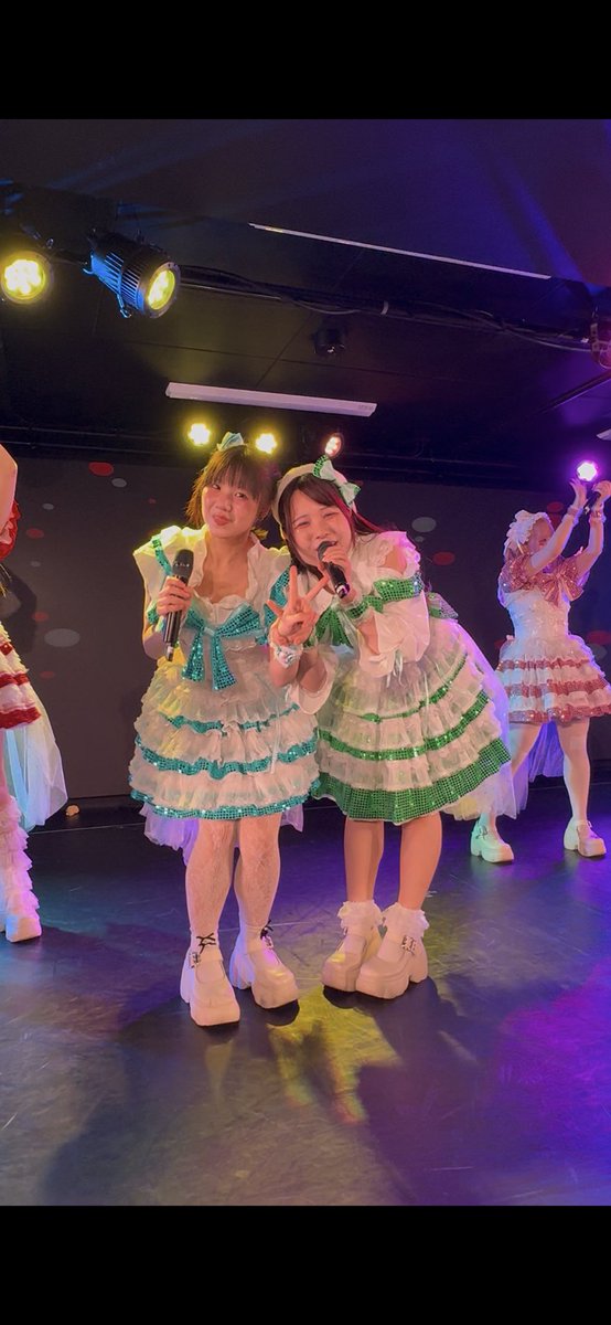 tsuyurhythm's tweet photo. 最高すぎて最高すぎました💚ྀི

この後の
🩵ྀིのおふざけに困惑するツユちゃんも
可愛すぎで。。😮‍💨

この2人のなんかしらのやり取りは
ほんますき〜😍

#つゆりに愛をつーゆー
#ももりんやっぱり超セクシー
#昇天ファンサ https://t.co/A8JfsyaigR