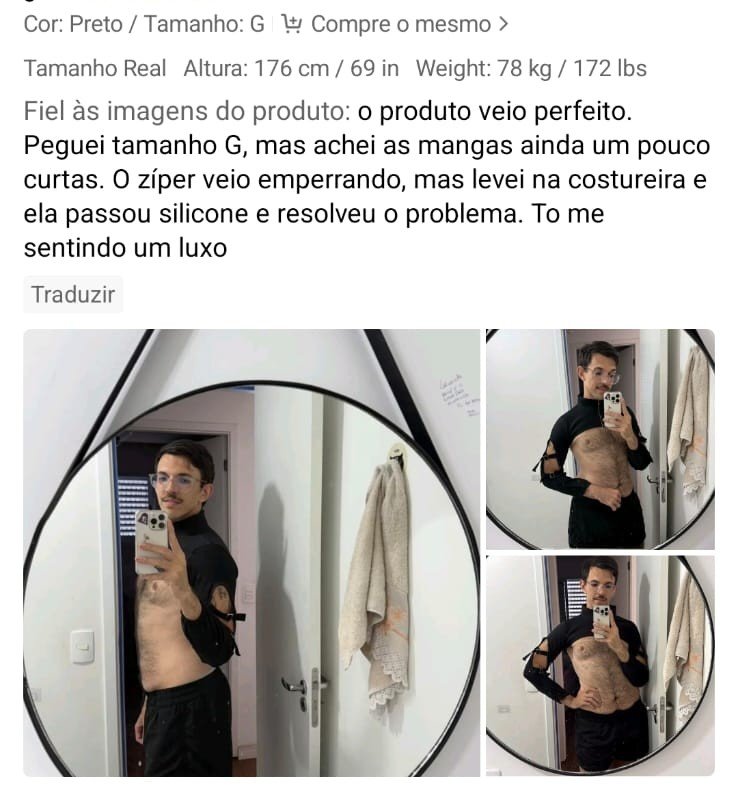 httpsdarce's tweet photo. Lobisomem avistado na Shein https://t.co/GTglTlgjdY