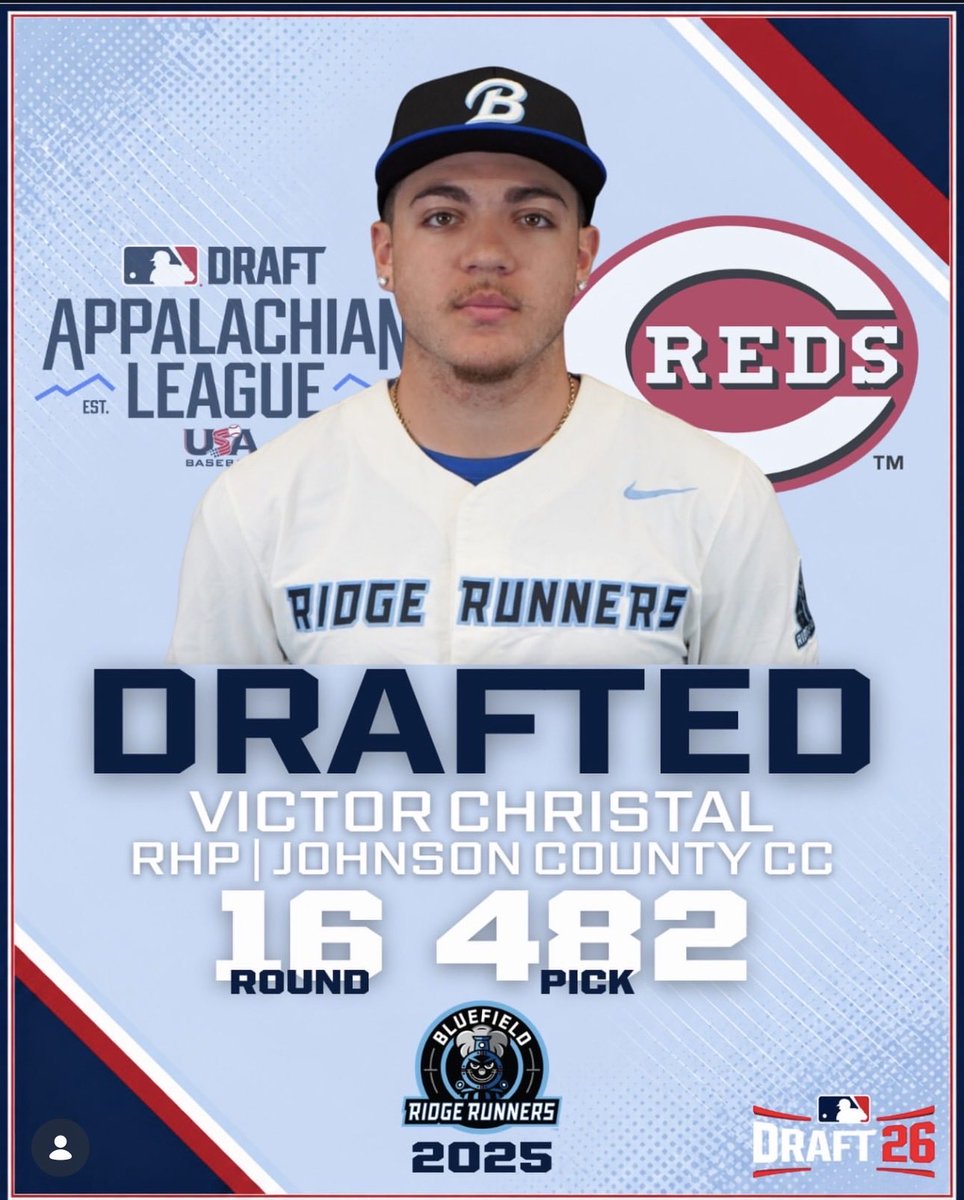 CoachRaderKC's tweet photo. Congratulations to a dawg on the diamond @Victor_Christal on getting his name called today! 

Well deserved kid, and beyond excited for ya! https://t.co/lFMRWG12fV