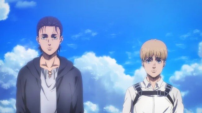 Toniki20's tweet photo. He terminado AOT y lo que me sale decir del final es que es… perfecto. No solo el final, sino prácticamente todo el anime https://t.co/3z0rxLULuo