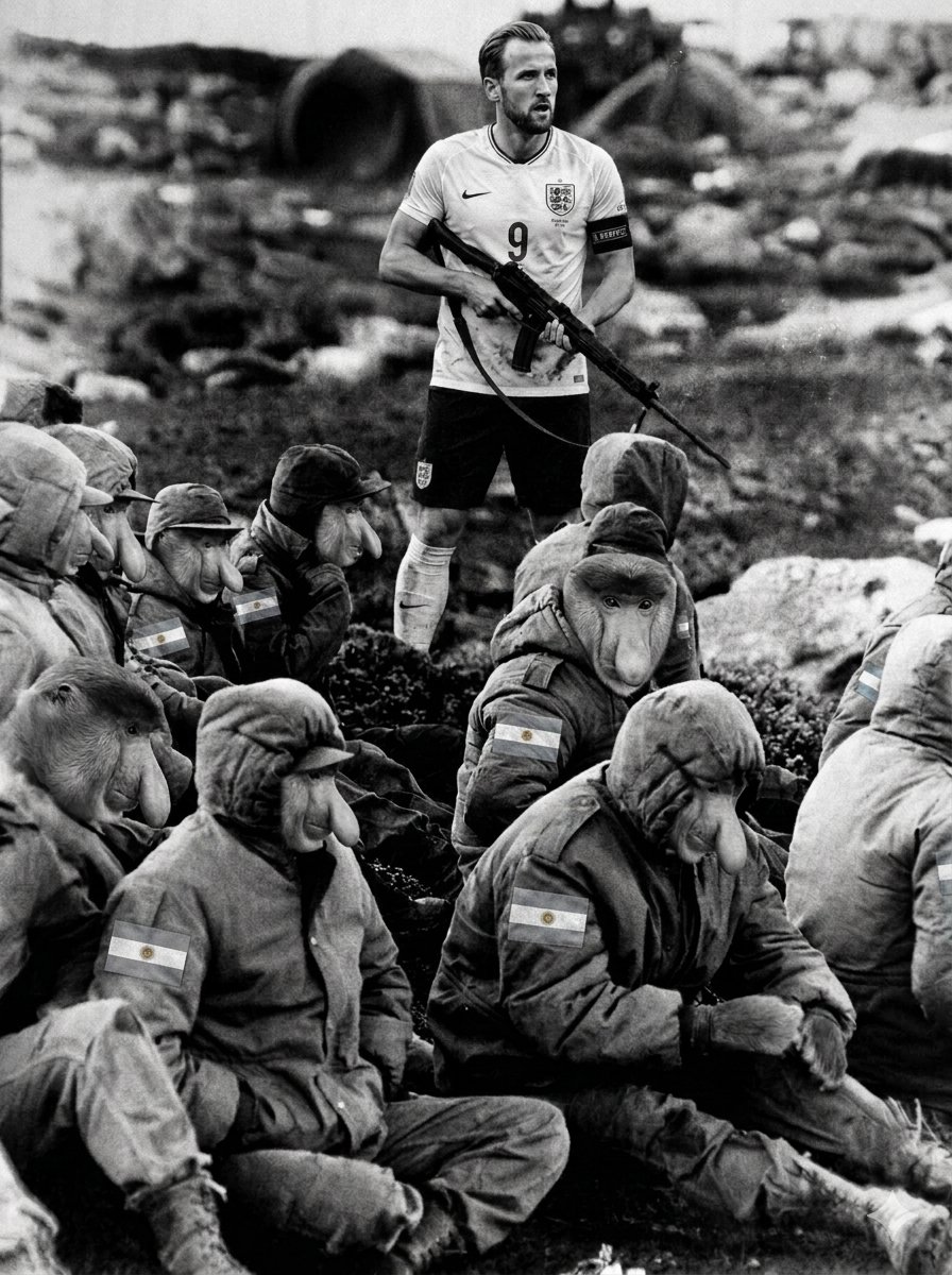 AngelDelCarpi0's tweet photo. En las Malvinas se habla ingles https://t.co/ESN0ClpPe0