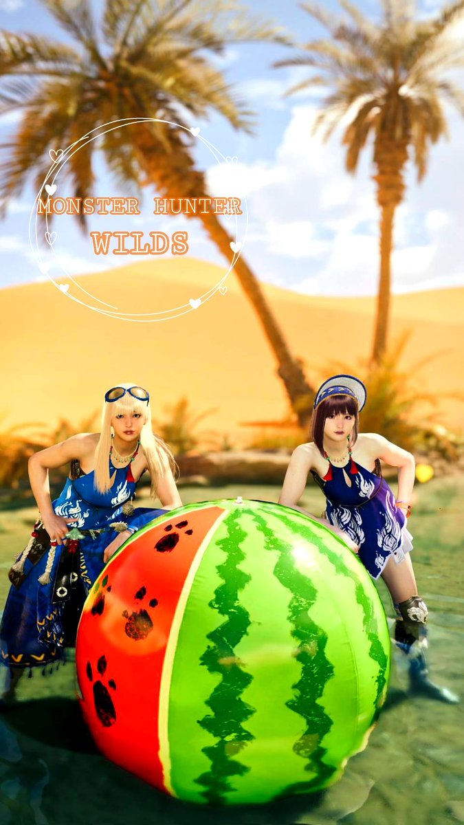 wanco_nora's tweet photo. おはようございます☀️
既に猛暑日を記録した地域もあるそうですが今週は全国各地で猛暑日が散見されるようです
水分補給を忘れずに熱中症対策を心がけくださいませ

モンハンは夏の宴から衣装を夏っぽくして各地に出向いています
見た目の防御力が少し心配ですね
今日も良き一日になりますように🍀 https://t.co/7LZ8cralmE