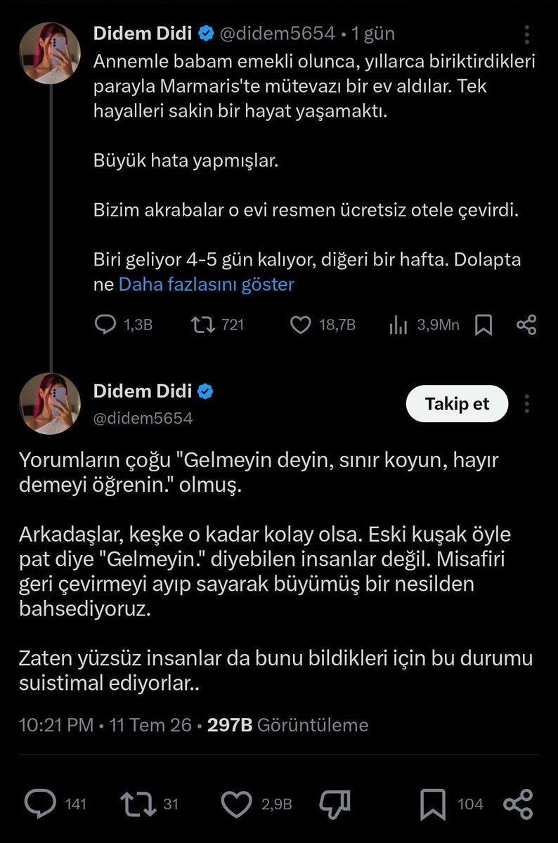 Akraba Ziyaretleri Sosyal Medyada Gündem Oldu: 'Misafirlik Değil, Yüzsüzlük!'