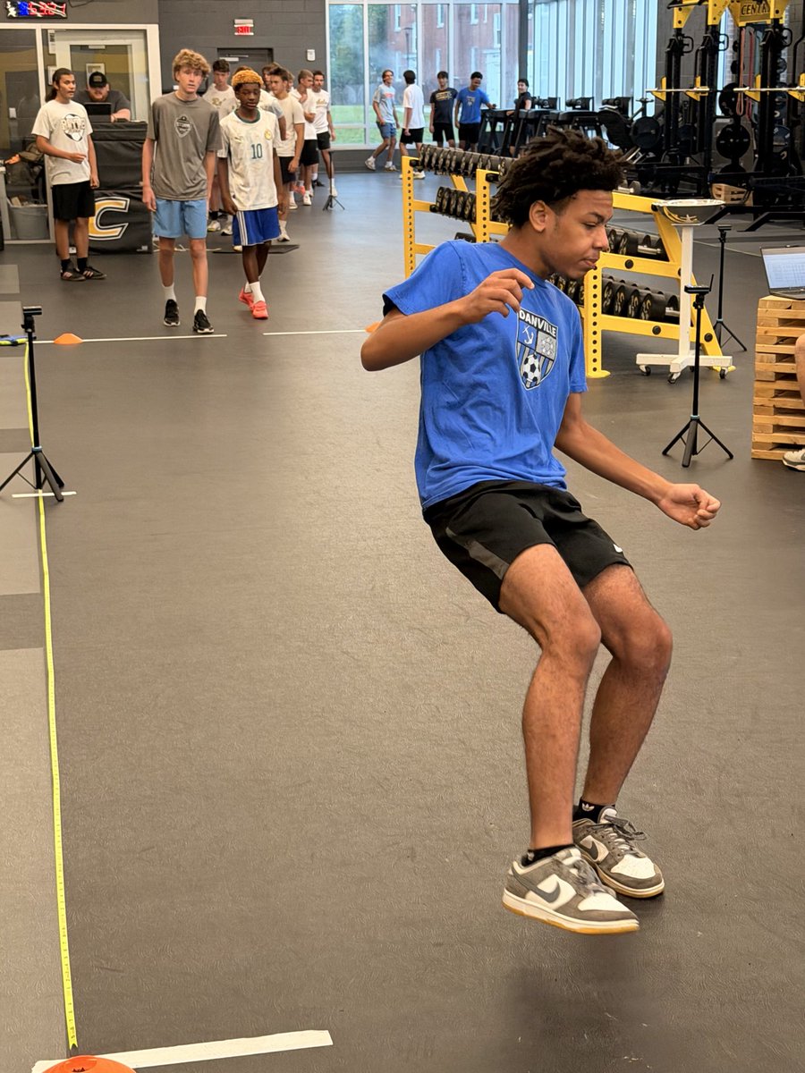 CentreSoccer's tweet photo. Every player at the 37th Annual Senior School is being tested by Bluegrass Sports Performance! ⚡️

Speed. Agility. Quickness.

Players will receive an individual SAQ athletic profile, and we’ll crown the Top Athlete at Camp during our Awards Ceremony! 🏆 #CentreSoccerCamp https://t.co/TfxrVP4U0K