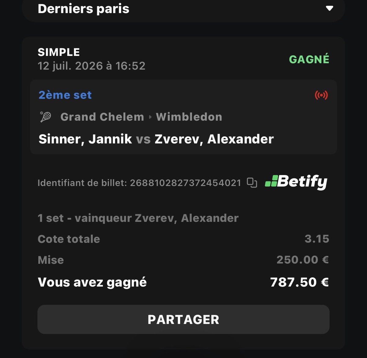 Maestrogoals's tweet photo. @UniversTennis Premier set Zverev remonte SINNER QUOTE 5 appris de moi dans les histoires regardez bien bien bien ! https://t.co/zOjEXtNQSl