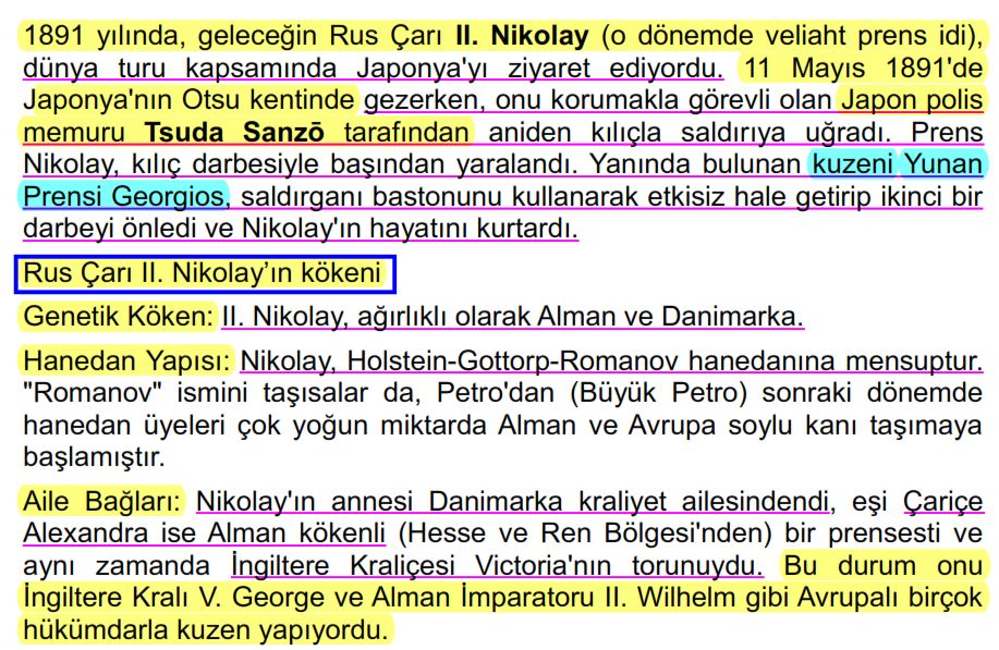 Sendai_Road's tweet photo. Sultan Hamid'in saltanat yıllarında Rus Çarı II. Nikolay idi. 
Bu zat (velihat prens) devri alem seyahati sırasında Japonya'nın "Otsu" kentinde saldırıya uğradı.
Hakkındaki bilgiler, o yıllarda, "Alman asıllı hanedanlar"ın Avrupa'daki egemenliğini göstermektedir...🔽🔽🔽 https://t.co/01AMm0mK9i