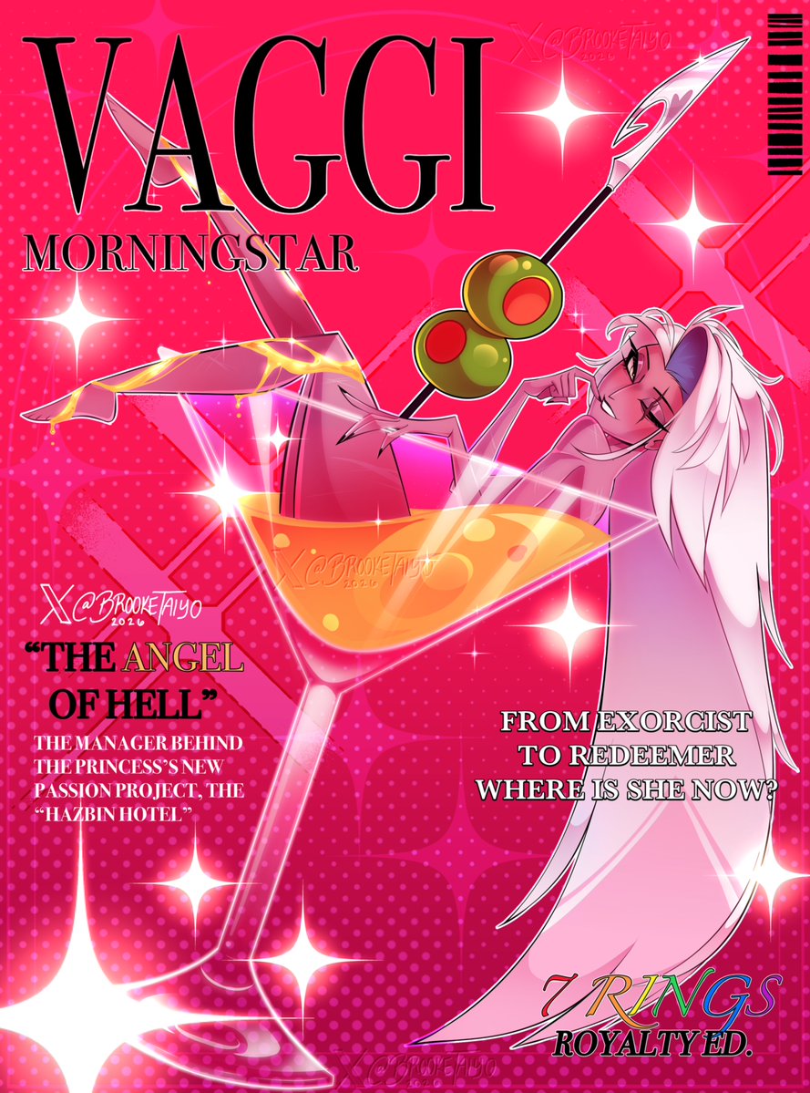 BrookeTaiyo's tweet photo. vaggi week day 5: artistic nudity 😌💖🍸
.
.
#VaggiWeek2026 #vaggie #hazbinhotel https://t.co/ev2TyQaflt