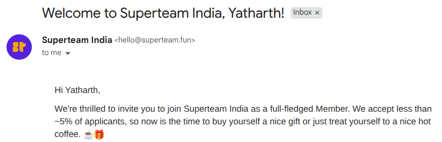 Yatharth tweet media