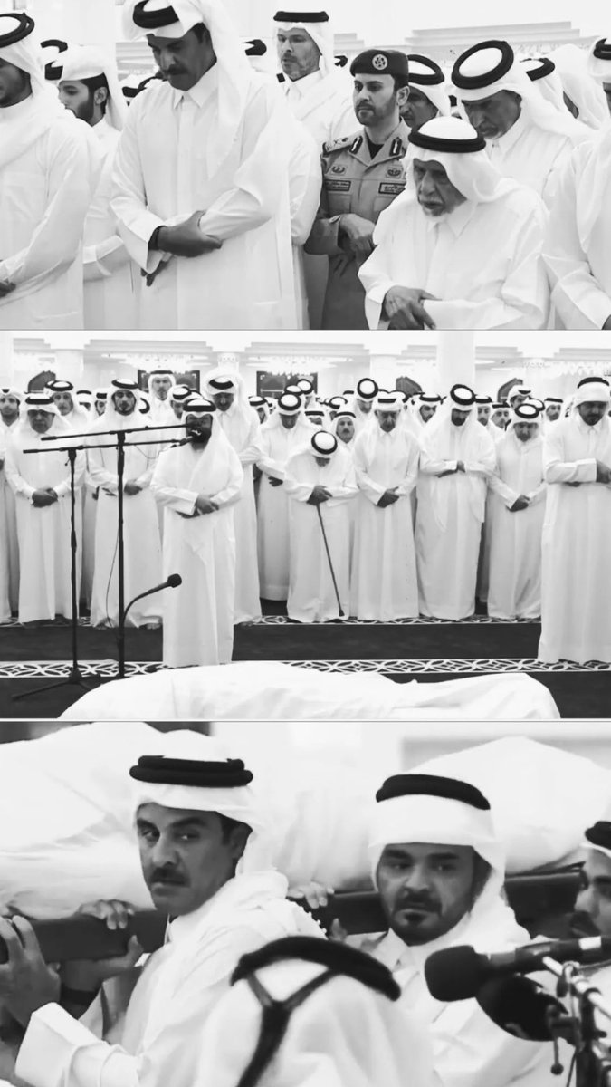 EsAlm__'s tweet photo. "وداعاً يا حمد بن خليفه، و إلى لقاء في رحاب الجنة بإذن الله"

اللهم ثبته عند السؤال، واغفر له وارحمه، وعافه واعف عنه، وأكرم نزله، ووسع مدخله، واغسله بالماء والثلج والبرد

غابت شمس قطر.. https://t.co/LUrwMhC7jH