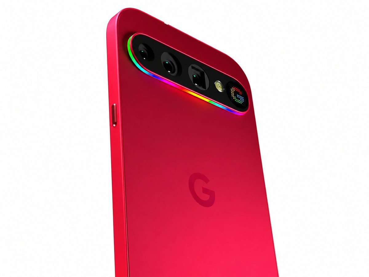Saurav_DJ47's tweet photo. The best Pixel 11 Pro concept I've seen so far.
Instead of treating the camera bar as just a camera bump, it turns it into a smart notification hub.
• RGB light strip
• Dot-matrix "Pixel Display"
• App icons & caller ID
• Notification alerts
• Timer & charging animations
• Custom lighting effects
Fan concept. Not an official Google design.