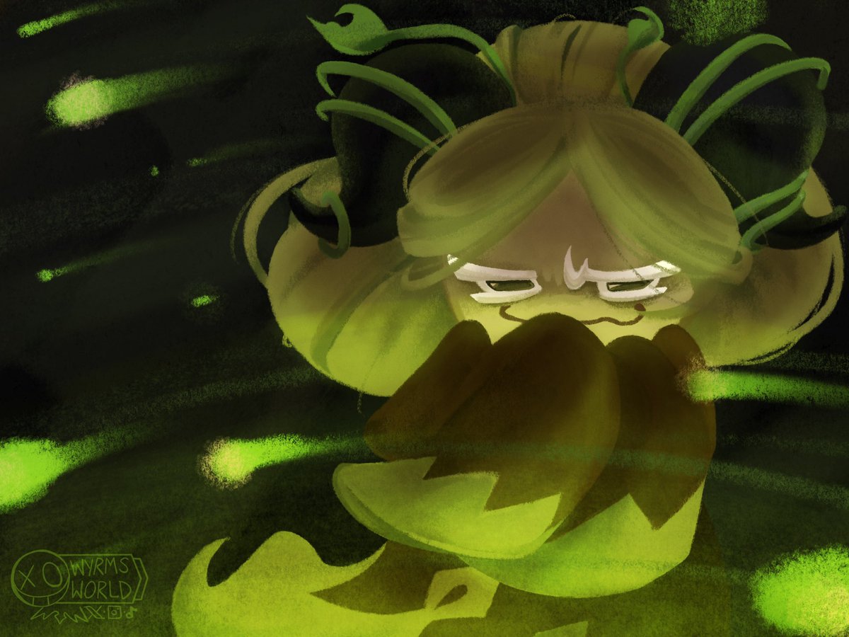wyrms_world's tweet photo. oh matcha you mischevious little freak #cookierun #cookierunkingdom #matchacookie https://t.co/pSBZjZMCYK