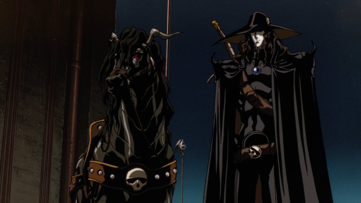 EARTHM0VERRR's tweet photo. Vampire Hunter D: Bloodlust (2000)
dir. by Yoshiaki Kawajiri https://t.co/PArKtKarjB