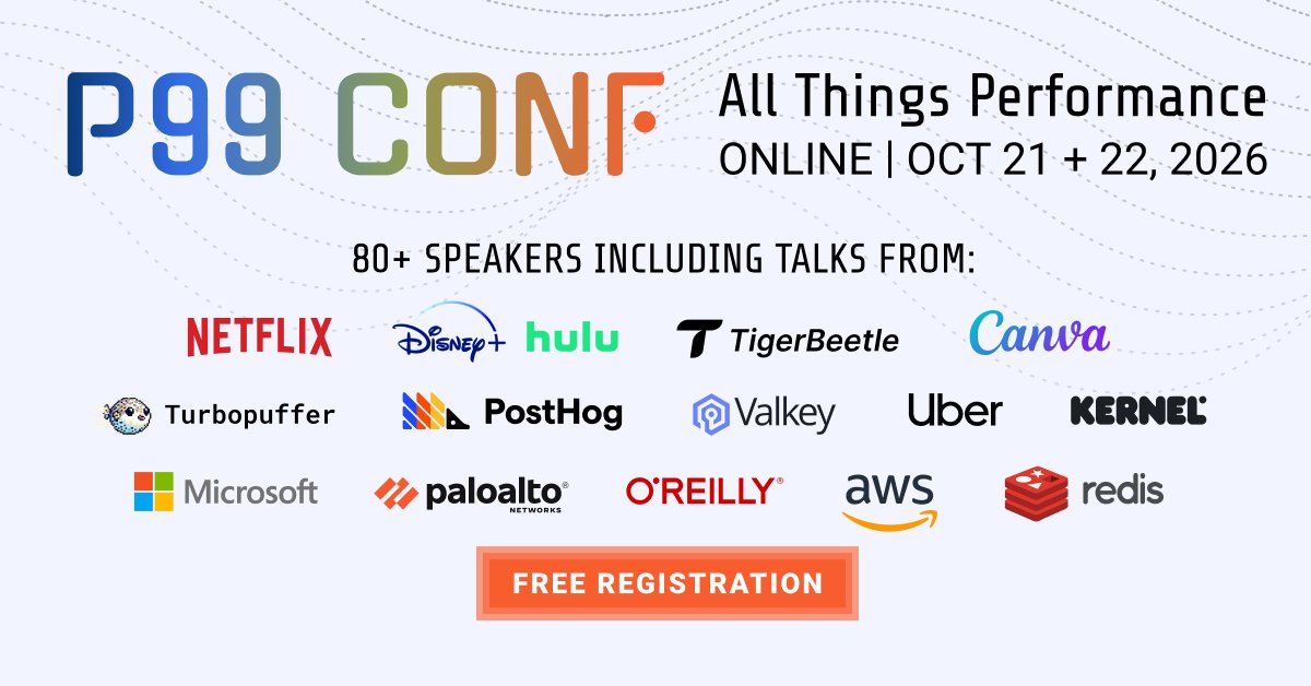 P99CONF tweet media