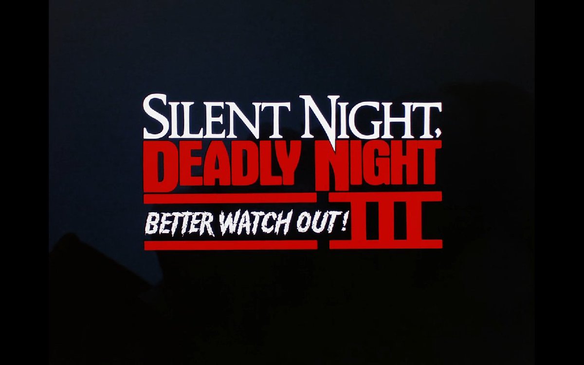 ogakitten's tweet photo. Silent Night, Deadly Night III 1989
lowkey better than the first 2 movies but terrible acting, cliche setting and getting far away from the original genre (wtf in sci-fi is even going on here lol) made this one incredibly boring. I liked direction in some sceces like the opening https://t.co/MEcxsh6nis