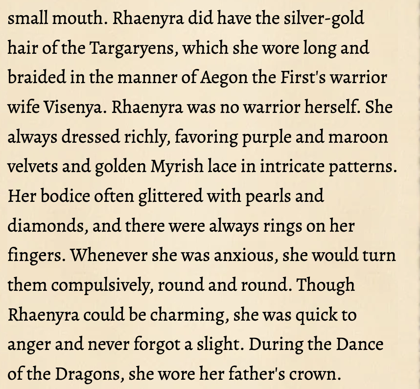ViserionsTeeth's tweet photo. Grrm said this himself, the books is not the only source of information https://t.co/O7af8x5hQa