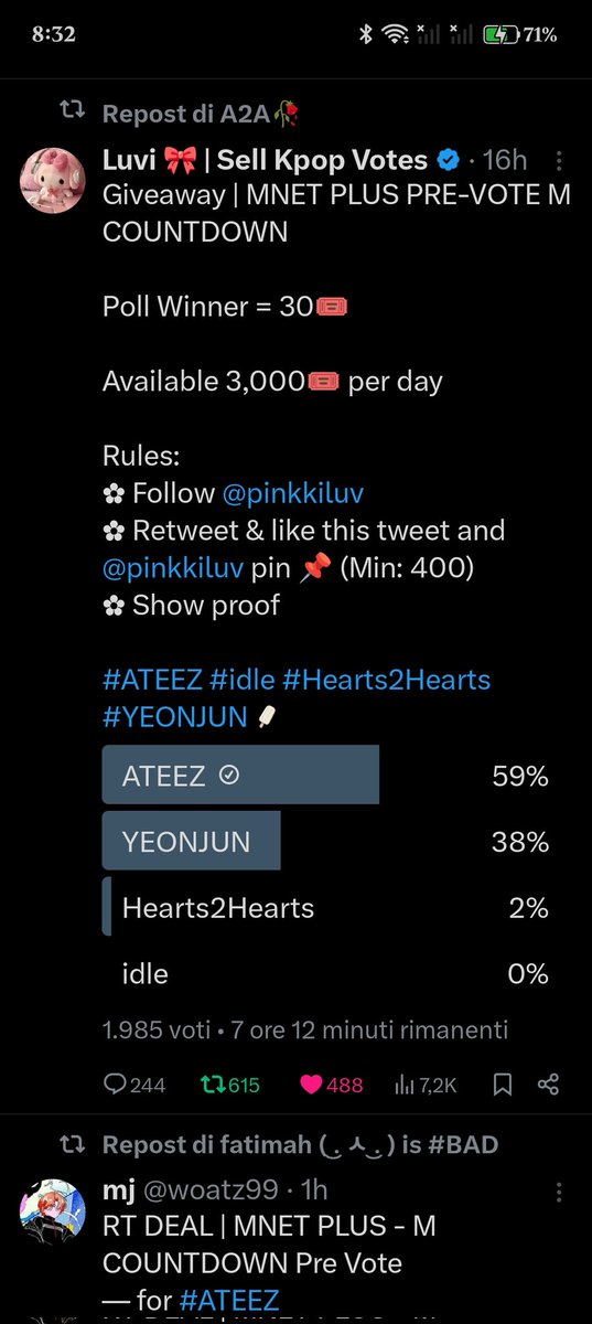 _wakeup_jo's tweet photo. @pinkkiluv #Ateez https://t.co/LjXRUqcQqZ